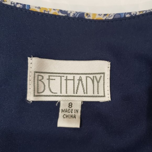 Bethany Boho Ruffled Tiered Lightweight Dress Size 8 EUC - Picture 5 of 6